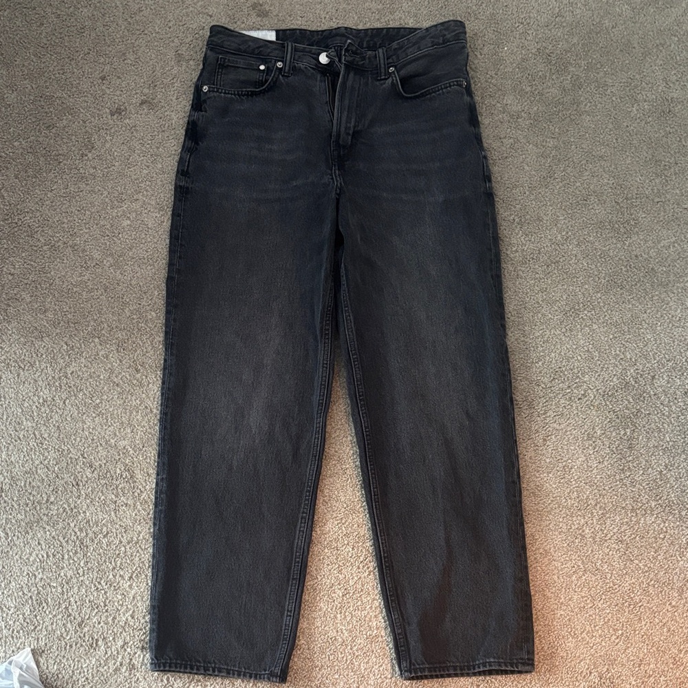 H&M Women's Black Boyfriend Jeans